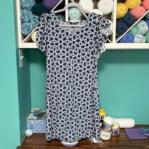 Roz & Ali Stretchy Cold Shoulder Dress